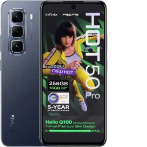 Infinix Hot 50 Pro – 256 GB • 8 GB RAM • 1 Ano de Garantia • + Brinde